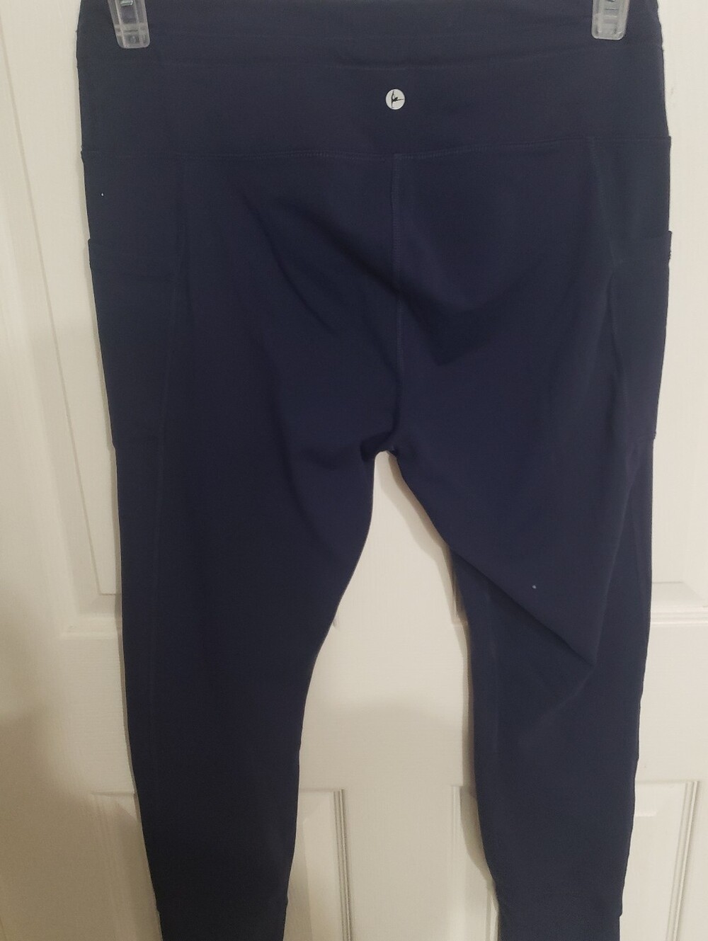 90 Degrees XL Women's Navy Drawstring Jogger Pants - Picture 2 of 3